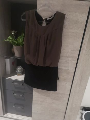 Petite robe noire Cache Cache (marron), S / 36 / 8