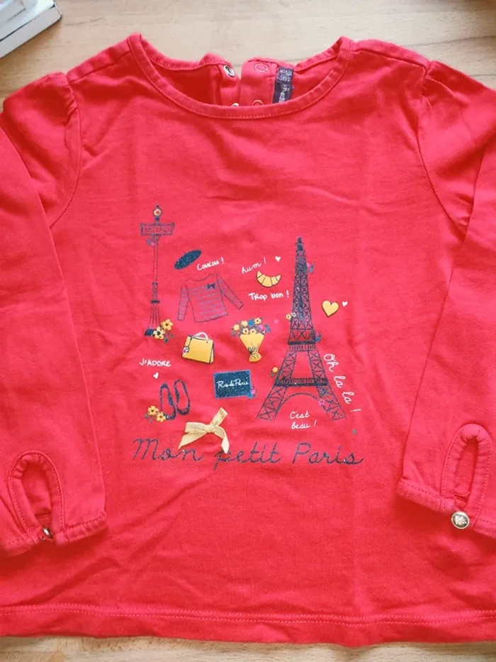 T shirt manches longues sergent major - photo numéro 2