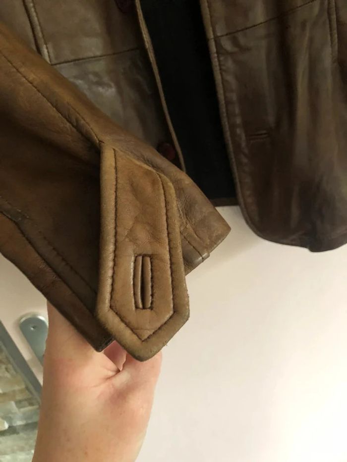 Veste en cuir d'agneau Devred T.M - photo numéro 7