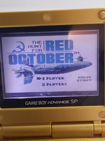 Gameboy octobre rouge