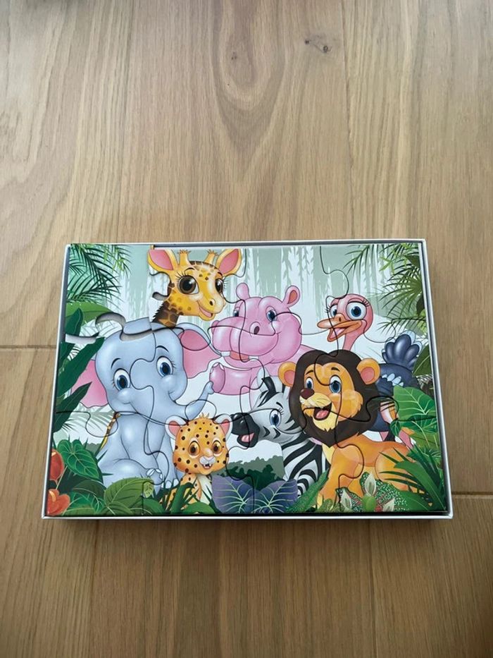 Puzzle animaux de la savane - photo numéro 3