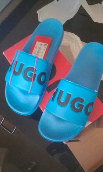 Claquette Hugo Boss Bleu Neuf