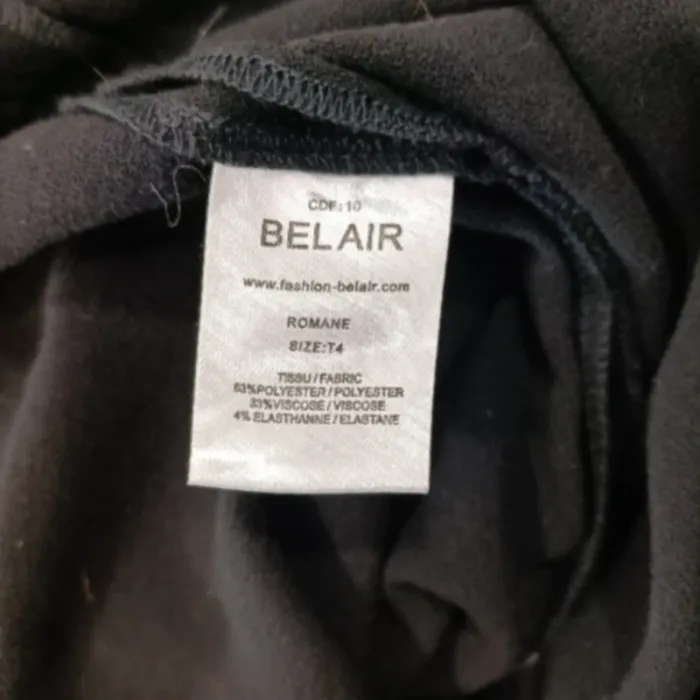 Robe noire chic - Belair - Taille 40 estimé A1221 - photo numéro 11