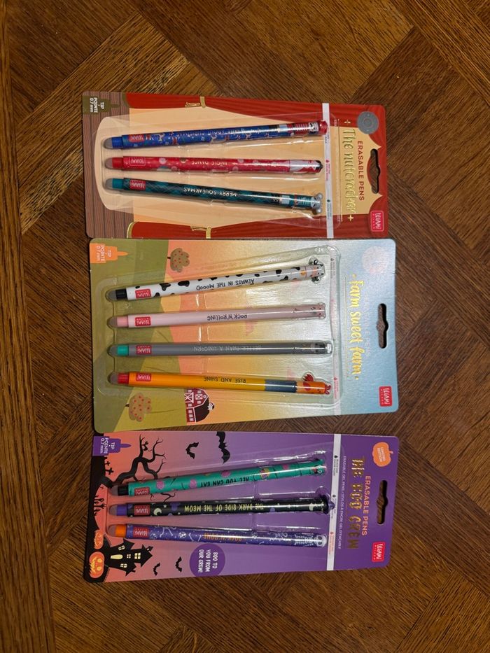 Lot legami édition limitée Noël Halloween et ferme