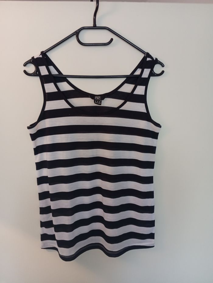 Débardeur style marin taille 40