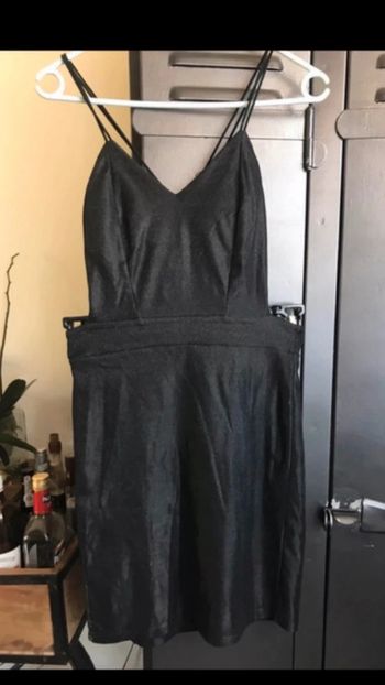 Robe noire, Morgan, taille 38,avec dos nu