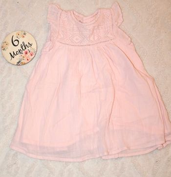 Robe rose Verbaudet 6 mois