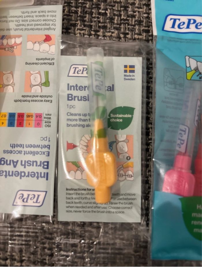 Lot de brossettes interdentaire tepe neuves - photo numéro 3
