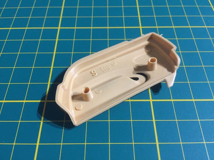 Intérieur porte gauche pièce miniature Bburago burago Porsche 996 Turbo 1/18 1/18e 1/18eme #A68 - photo numéro 2