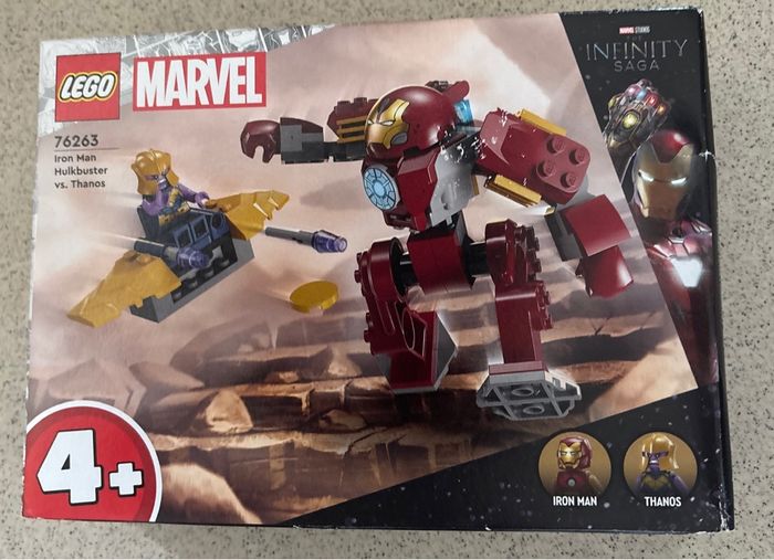 Lego 76263 Marvel La Hulkbuster d’Iron Man Contre Thanos