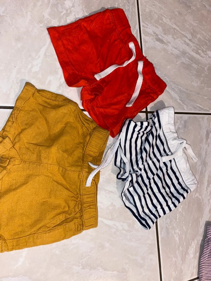 3 shorts garçon