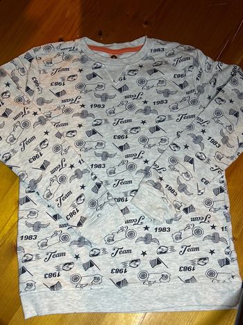 Pull gris sweat 12ans