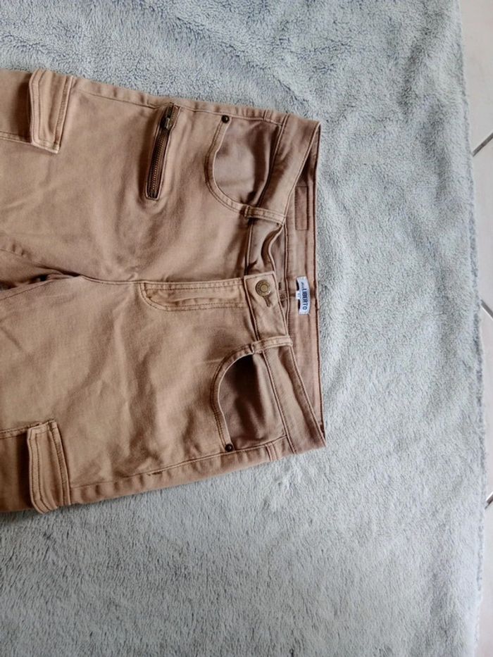 Pantalon femme 42 caramel marron c68 - photo numéro 12