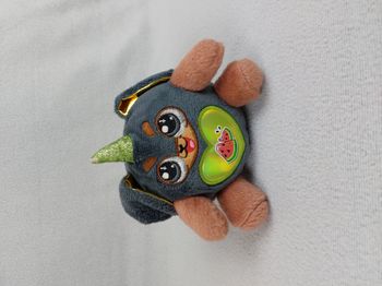 Petite Peluche doudou chien teckel série 3 ZURU RAINBOCORNS coeur pastèque 11 cm