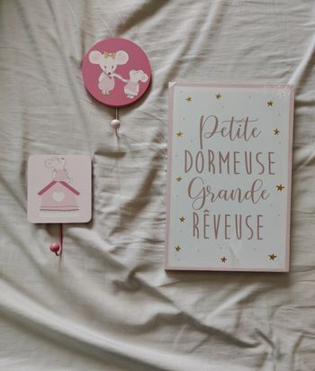 Lot décos chambre fillette