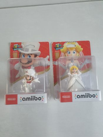 Amiibo wedding Mario, wedding peach, first print