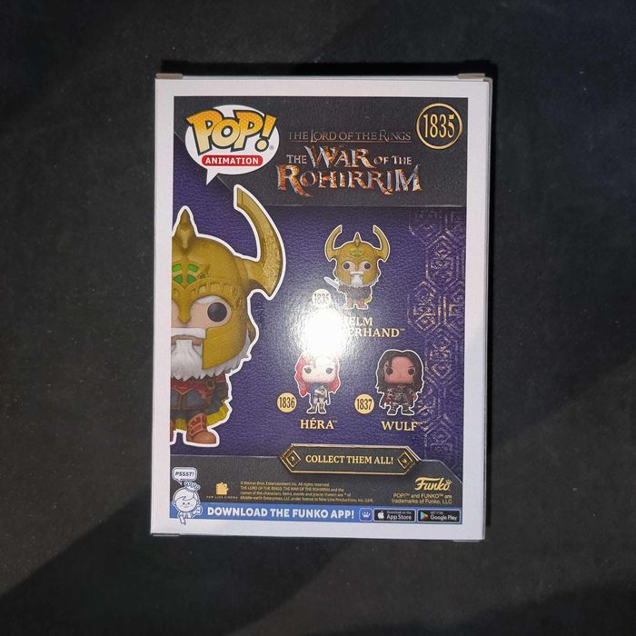 Figurine Funko Pop / Helm Hammerhand  1835 / Le Seigneur Des Anneaux LOTR / La Guerre des Rohirrim - photo numéro 3
