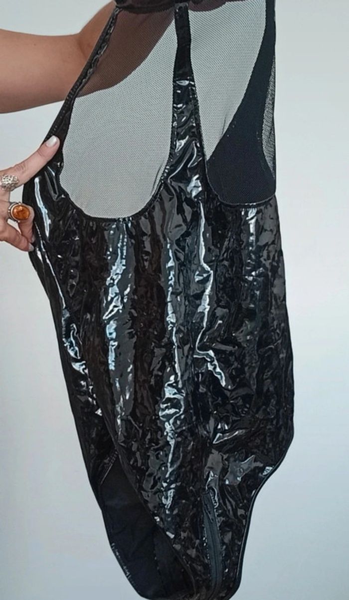 Body PVC vinyle voile transparent poitrine neuf 38 - photo numéro 3