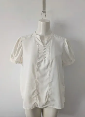 Blouse chemisier manches courtes - Cyrillus - taille 38