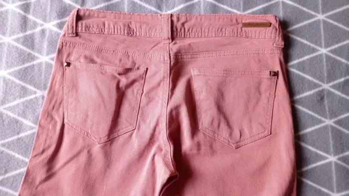 🌸Jean droit vieux rose, Pimkie, taille 38 M - photo numéro 3