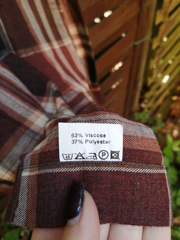 Jolie chemise à carreaux - photo numéro 5
