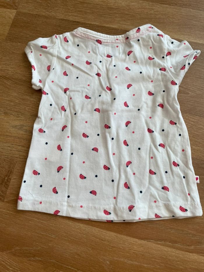 T-shirt tendre câlin bébé fille - photo numéro 3