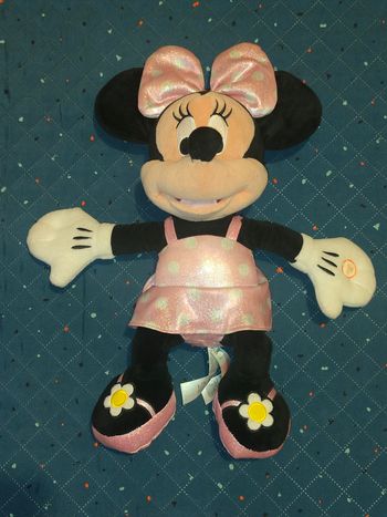 Peluche Minnie rose