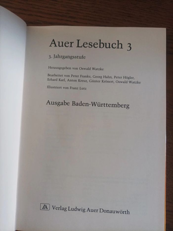 Auer Lesebuch 3 - photo numéro 2