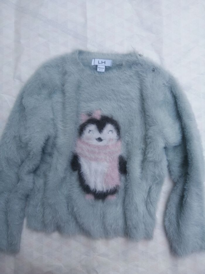Pull hiver à poils hyper doux taille 36 mois