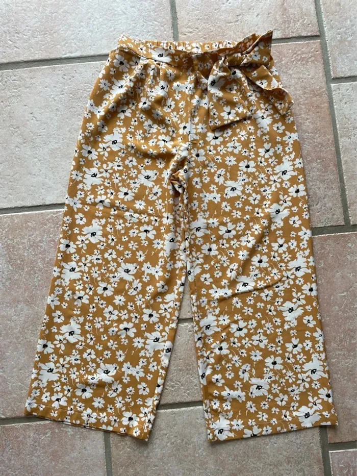 Pantalon court fille