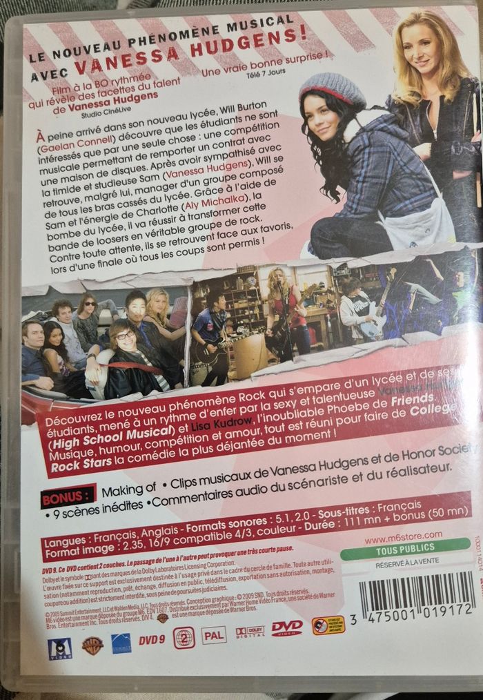 DVD Collège Rock Stars - photo numéro 2