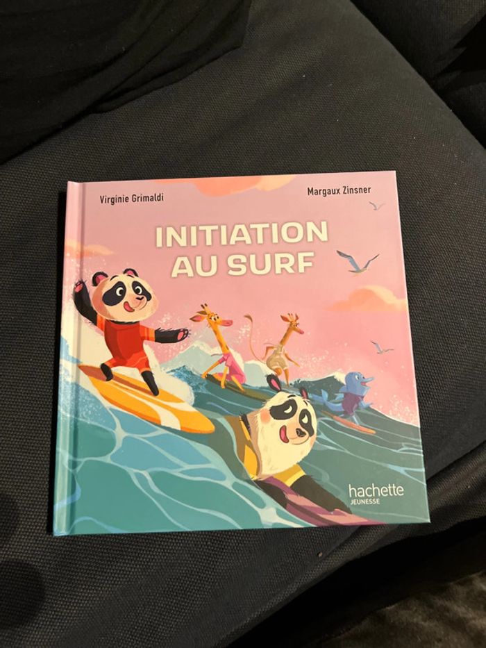 Livre pour enfants macdo esprit sportif initiation au surf