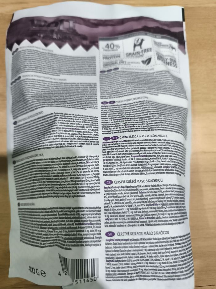 Aliment complet pour chien wolf or wilderness - photo numéro 2