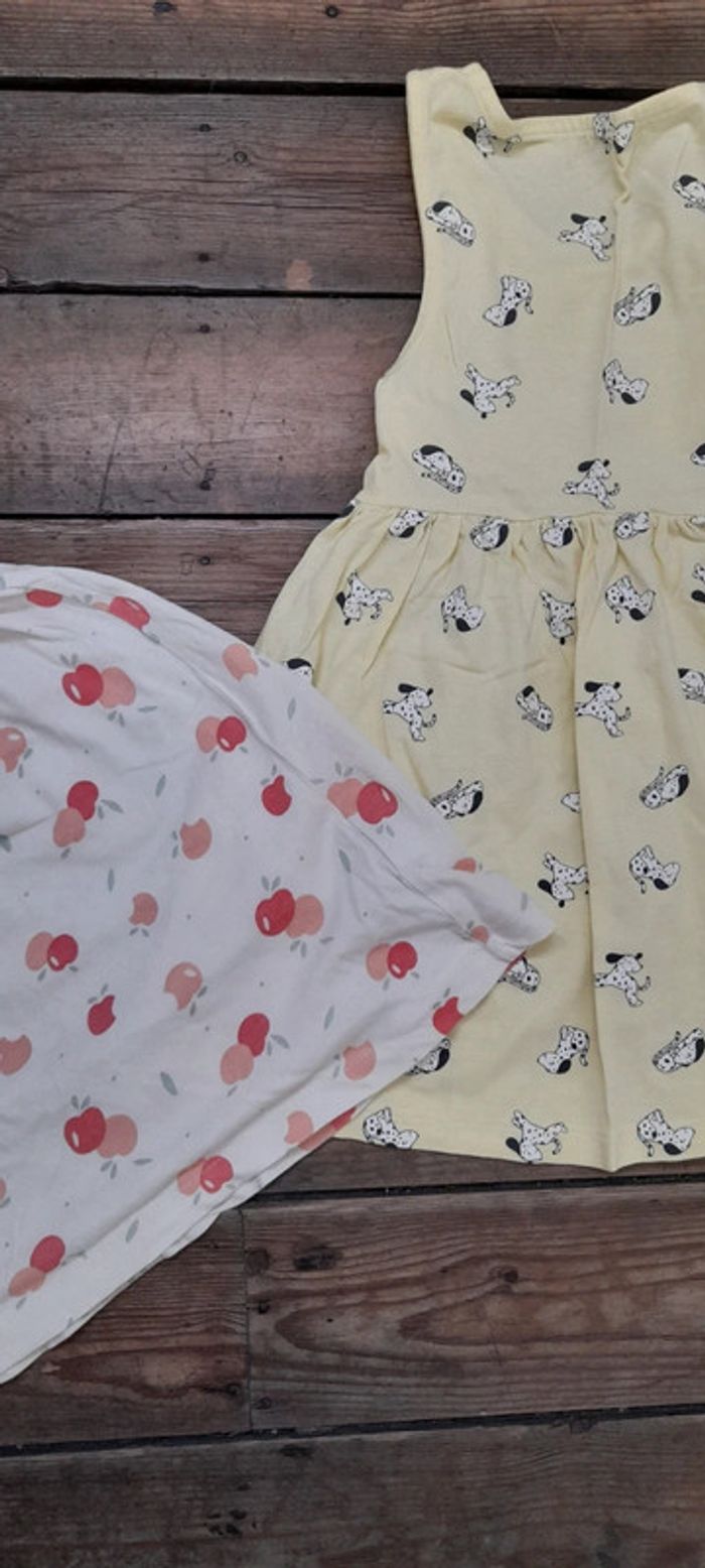 2 robes ete taille 5 ans fille chien peche - photo numéro 3