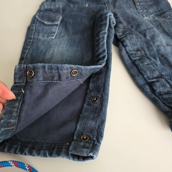 Salopette en jean - grain de blé  - 18 mois - photo numéro 4