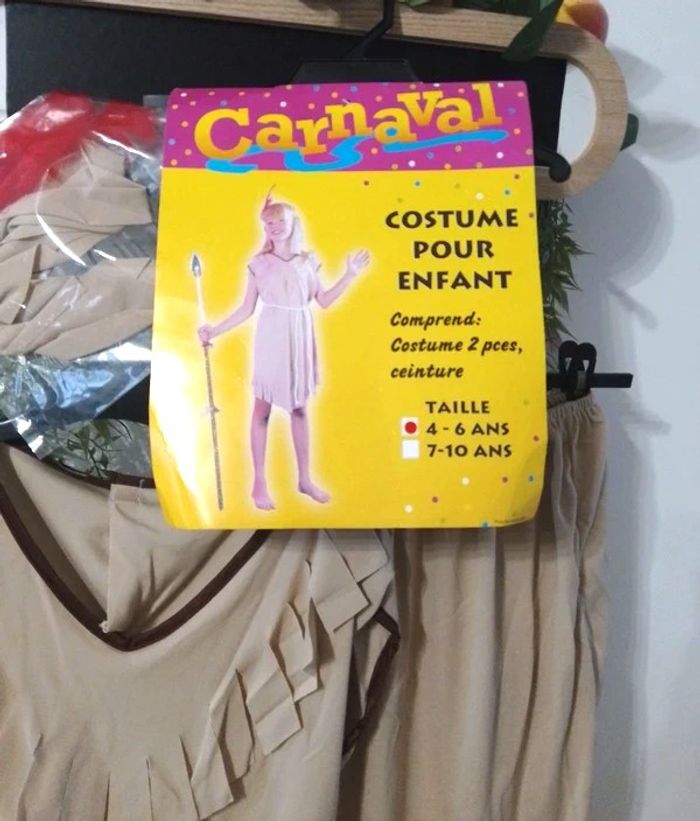 costume cow boy fille taille 4 - 6 ans - 100% polyester - photo numéro 3