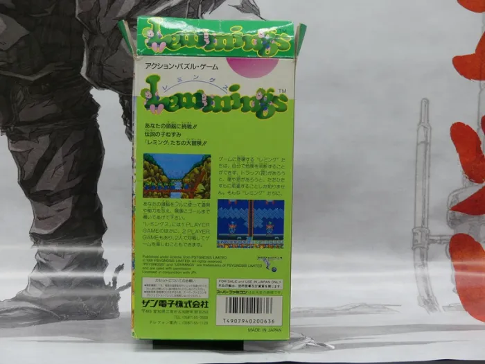 Lemmings – Super Famicom – Complet – TBE - photo numéro 4