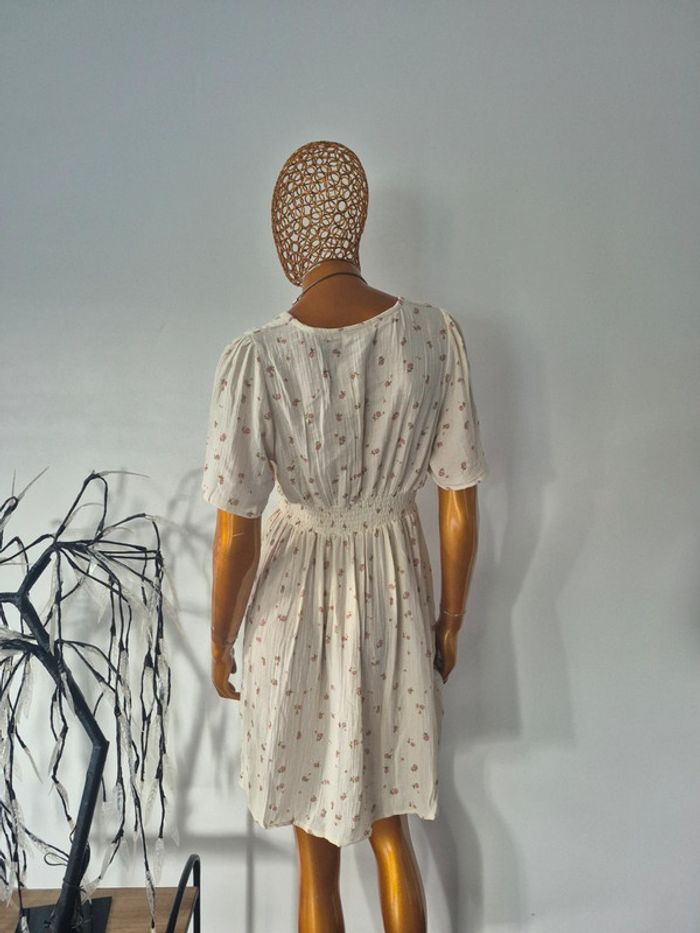 Robe Courte Femme Beige - photo numéro 2
