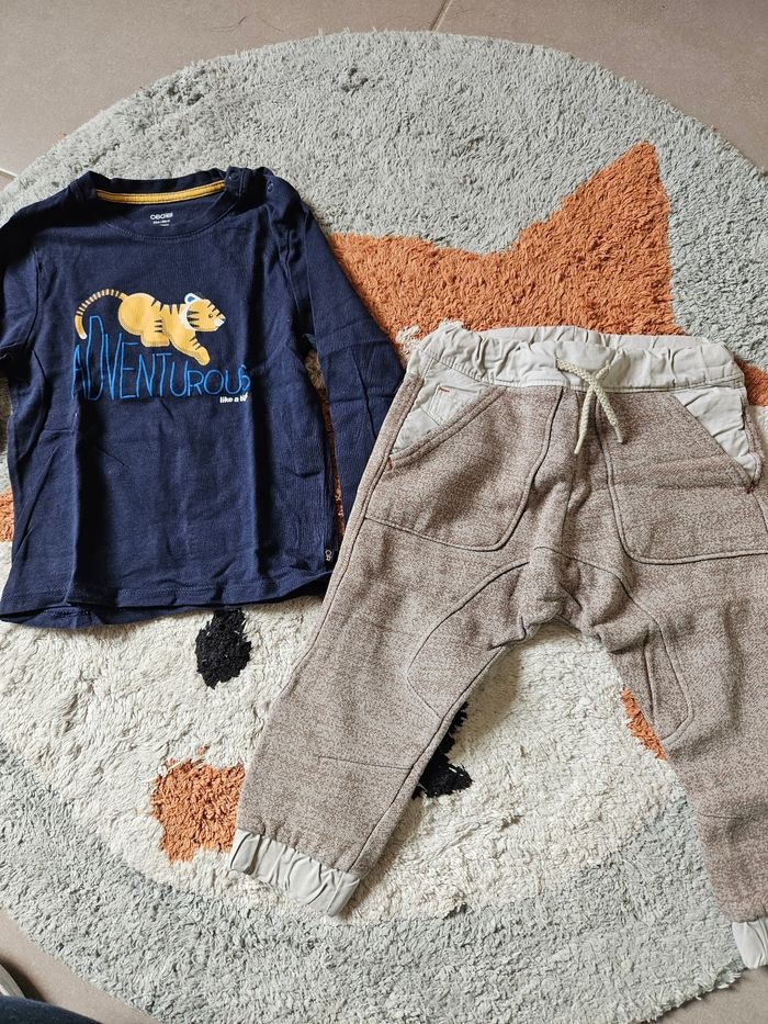 Ensemble tigre - 24 mois