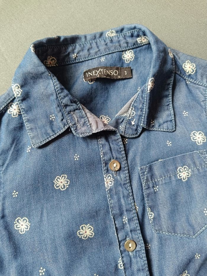 Chemise en jean 💕 Taille 3 ans - photo numéro 2