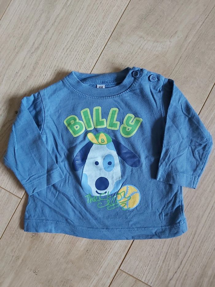 Tee-shirt ML garçon 6 mois (78)
