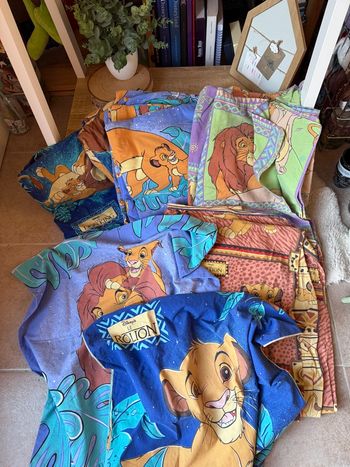 Parure de lit housse de couette Disney le roi lion