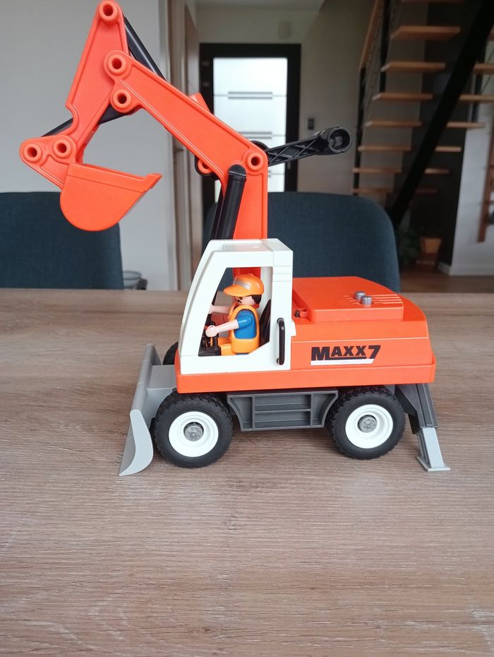 Playmobil 6860 Pelleteuse à pneu Maxx7 - photo numéro 5