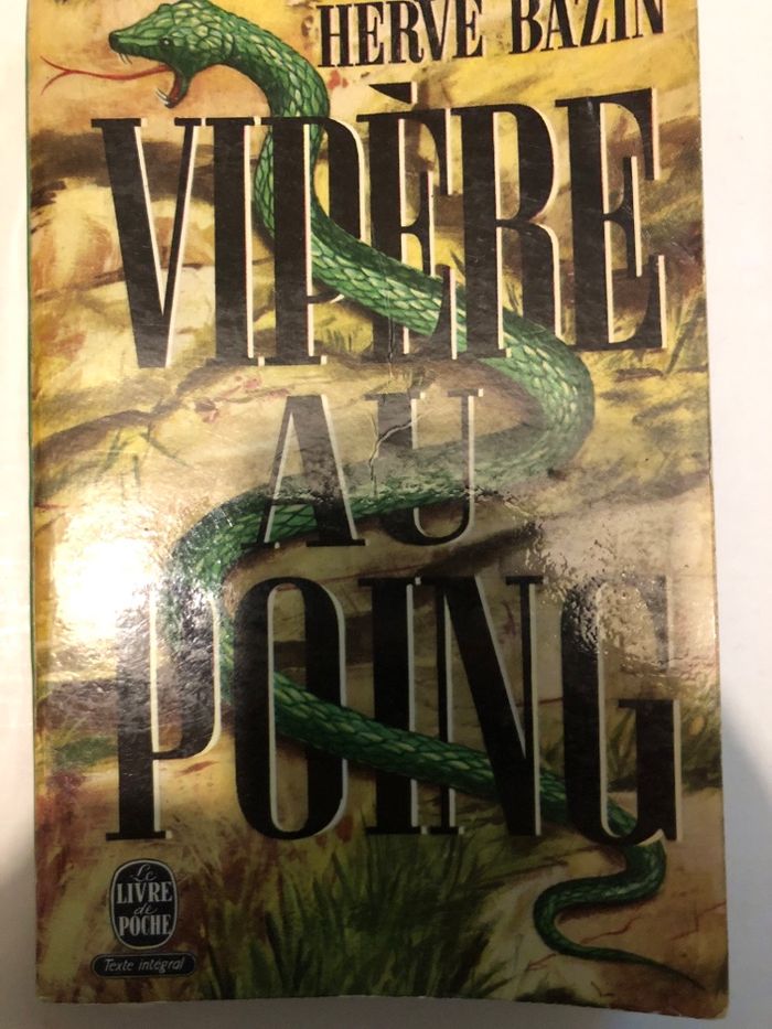 Livre Vipère au poing Hervé Bazîn