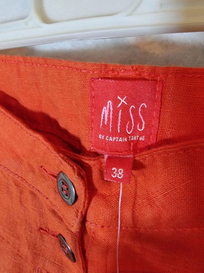 Pantalon en Lin Miss - photo numéro 3