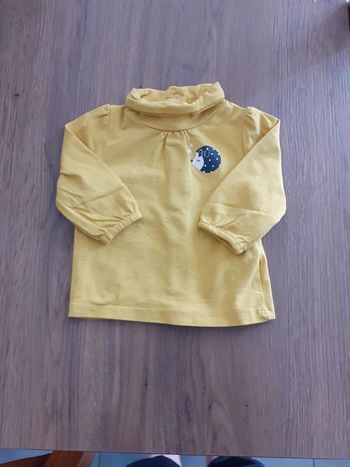 Tee-shirt manches longues 3 mois