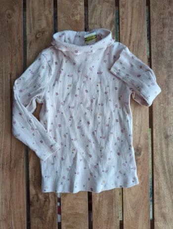 Tshirt fleuri tao 2 ans