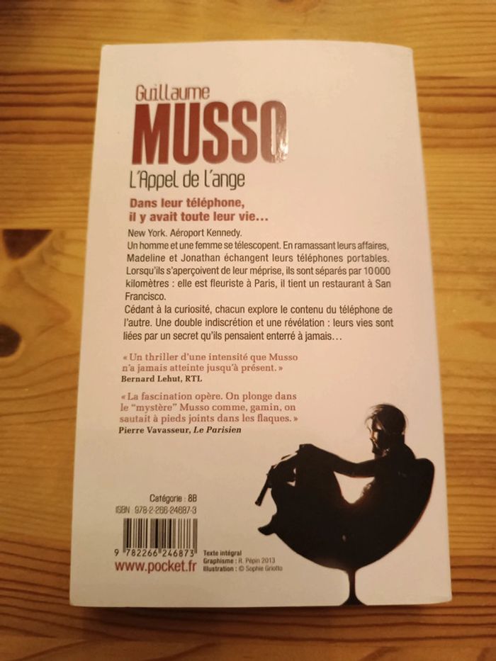 L appel de l ange MUSSO - photo numéro 2