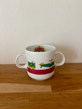 Tasse à anses pour enfants Guy Degrenne millenium kid