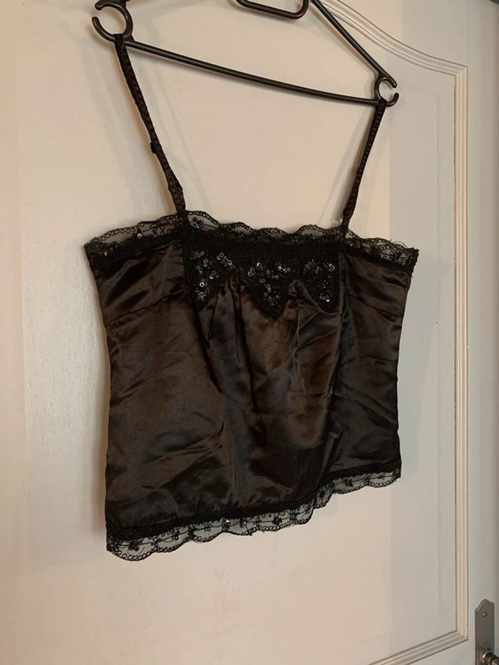 Débardeur en satin